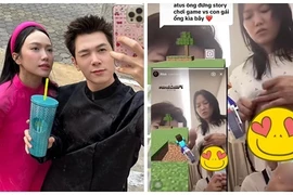 Anh Tú - Diệu Nhi vướng tin đồn “trượt tay” lộ ảnh con