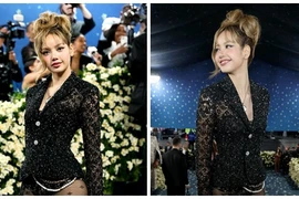 Lisa (BlackPink) diện mốt nội y táo bạo gây tranh cãi