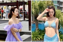 Jennifer Phạm mặc quyến rũ khoe dáng nuột nà khi đi biển