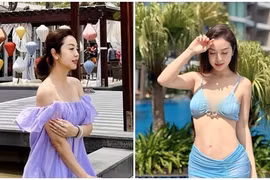 Jennifer Phạm mặc quyến rũ khoe dáng nuột nà khi đi biển