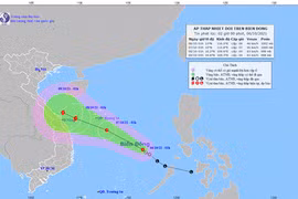 Áp thấp nhiệt đới có khả năng sẽ mạnh lên thành bão