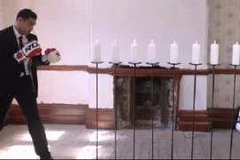 Kỷ lục khó tin: Một cú đấm tắt 8 ngọn nến