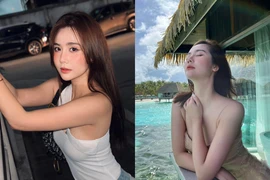 Hot girl đời đầu Hà Thành diện đồ cắt xẻ khiến fan “rạo rực“