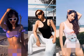 Sẵn đám cưới Phanh Lee, hội khách mời tranh thủ khoe dáng cực nuột 