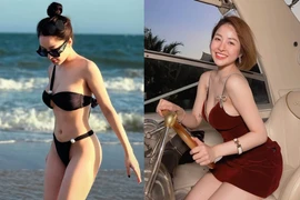 Hot girl từng lộ clip nóng nhan sắc xinh đẹp, diện bikini cực chiến