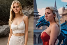 Nữ người mẫu AI đam mê bóng đá, được chụp ảnh cùng siêu sao