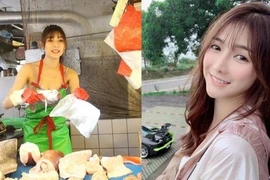 Hotgirl bán cá có thần thái sáng bừng khu chợ