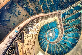 Mê mẩn ngắm cầu thang xoắn ốc đẹp tuyệt vời (1)