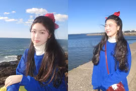 Lọ Lem hóa thân thành bạch tuyết, nhan sắc như xé truyện bước ra