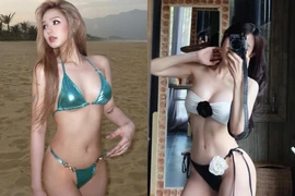 Xoài Non và loạt hot girl “thả xích” loạt ảnh diện bikini trước lễ