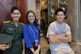 Chân dung chàng hot boy điển trai xuất hiện cạnh Khánh Vy, Quang Linh