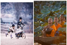 Bộ ảnh trẻ em VN và thế giới chơi đùa gây sốt