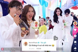 Phạm thoại chửi “như tát nước” fan khi bị trách làm đám cưới giả 