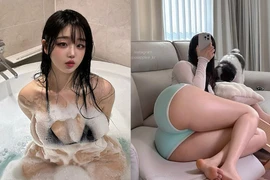 Thánh nữ vòng 3 vô tư tung ảnh tắm rửa, netizen ngượng đỏ mặt