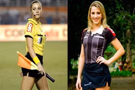 Fan tiếc nuối nữ trọng tài đẹp như siêu mẫu bị treo còi