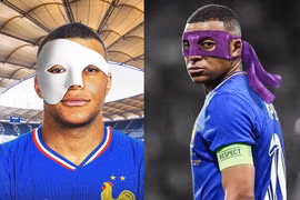 Hài hước những chiếc mặt nạ fan làm cho Mbappe tại EURO 2024