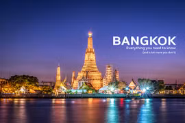 Du lịch Bangkok tự túc những điều cần lưu ý