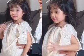 Gương mặt thiên thần của con gái Nabi Nhã Phương gây bão mạng