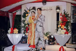 Mê mẩn khung cảnh đám cưới miền Tây xưa được cặp đôi tái hiện