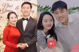 Sống chung 3 năm, vợ tiền vệ Xuân Trường chưa được diện váy cưới