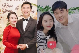 Sống chung 3 năm, vợ tiền vệ Xuân Trường chưa được diện váy cưới