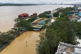 Hà Nội ban lệnh báo động lũ tại Sơn Tây, Phúc Thọ, Đan Phượng