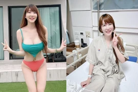 Sở hữu bộ ngực khủng, hot girl người Thái phải phẫu thuật 