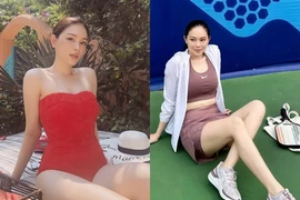 "Nàng dâu hào môn" Linh Rin khoe dáng đỉnh cao sau sinh em bé