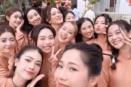 Danh tính dàn bê tráp toàn hot girl cực phẩm đám cưới Midu