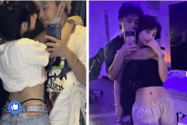 Thoát hình ảnh nàng thơ, “hot girl Tày” lộ ảnh bạo bên bạn trai