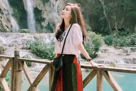 “Say mềm” nhan sắc đỉnh cao hot girl Lào bị nhầm là gái Hàn Quốc