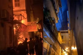 14 người thiệt mạng trong vụ cháy nhà trọ tại Trung Kính