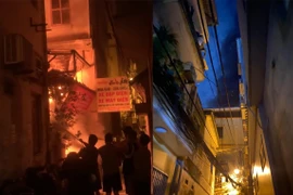 14 người thiệt mạng trong vụ cháy nhà trọ tại Trung Kính