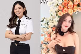 2 nữ cơ phó giao diện xinh như hoa, lúc làm việc "cực chiến"