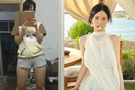 Bị tung ảnh thời xấu xí, hot girl gây bất ngờ vì quá khác