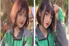 Nữ tài xế GrabBike vừa xuất hiện khiến hội anh em phải "book xe" tới tấp