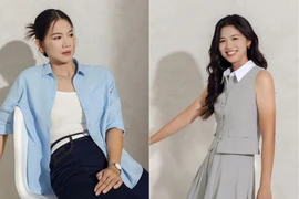 Không còn “vai u thịt bắp”, "tiểu tiên cá" Ánh Viên làm mẫu thời trang