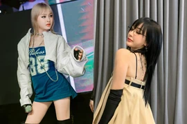 Hiền Hồ tự tin khoe lưng trần khoe “họa tiết” đặc biệt