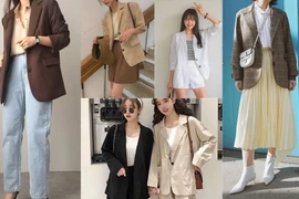 Những kiểu phối blazer thanh lịch, phá cách