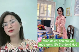 Cô giáo “bày” cách sinh tồn tại thành phố với mức lương 4 triệu