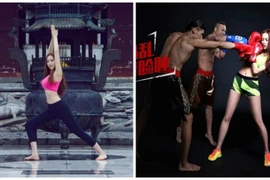 Hoa khôi thể dục lại tung ảnh boxing gây tranh cãi