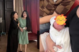 Chu Thanh Huyền lộ diện sau sinh, thái độ mẹ chồng thế nào?