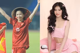 “Cơn lốc đường biên” tuyển nữ Việt Nam khoe vóc dáng “kẹo ngọt“