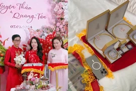 Đám cưới ở Đà Nẵng gây chú ý với của hồi môn 200 tỷ