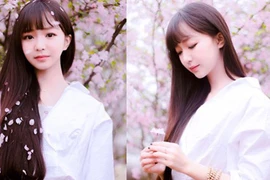 Vẻ đẹp tinh khiết của nữ sinh gốc Mông Cổ