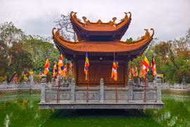 Ngôi chùa đẹp lạ có nhiều cổ vật ở ngoại thành Hà Nội