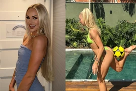 Không thể rời mắt thân hình nữ cầu thủ nóng bỏng nhất thế giới 