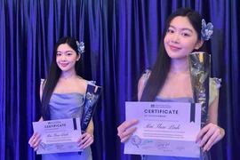 Netizen khen không tiếc khi con gái Quyền Linh lại nhận thêm giải thưởng