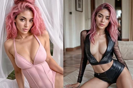 Người mẫu AI xinh đẹp bốc lửa, thường xuyên bị nhắn tin gạ gẫm