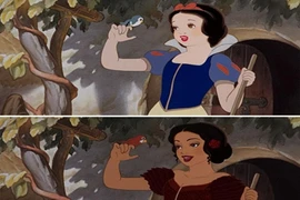 Khi những nàng công chúa Disney đổi màu da
